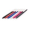Stylo avec encre ultra glissante en ABS recyclé GRS Vibe noir-blanc | sans marquage | non disponible | non disponible