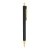 Stylo luxe à trois faces EDGE RCS noir | sans marquage | non disponible | non disponible