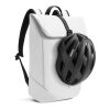 Sac à dos à rabat étanche Urban gris-noir | sans marquage | non disponible | non disponible