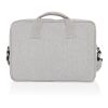 Sacoche ordinateur 15,4'' en coton recyclé AWARE™ Laluka gris | sans marquage | non disponible | non disponible | non disponible