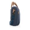 Sac ordinateur Impact AWARE™ en toile 16oz recyclé bleu | sans marquage | non disponible | non disponible | non disponible