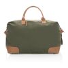 Sac weekend Impact AWARE™ en toile 16oz recyclé vert | sans marquage | non disponible | non disponible | non disponible