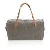 Sac week-end en toile gris | sans marquage | non disponible | non disponible | non disponible
