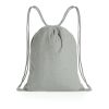 Sac à dos cordelettes en coton recyclé 145 gr Impact AWARE™ gris | sans marquage | non disponible | non disponible | non disponible