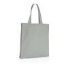 Sac tote en coton recyclé avec fond amovible Impact AWARE™ gris | sans marquage | non disponible | non disponible | non disponible