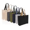 Grand sac tote en toile 240 g/m² recyclée non teintée Aware™ marron | sans marquage | non disponible | non disponible | non disponible