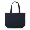 Sac shopping en toile 240g/m² recyclée non teinté Aware™ bleu marine | sans marquage | non disponible | non disponible | non disponible