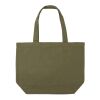 Sac shopping en toile 240g/m² recyclée non teinté Aware™ vert | sans marquage | non disponible | non disponible | non disponible