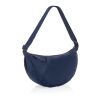 Sac bandoulière XL en rPET AWARE™ Crescent bleu marine | sans marquage | non disponible | non disponible | non disponible
