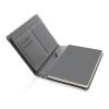 Conférencier A5 Impact en rPET AWARE™ gris | sans marquage | non disponible | non disponible