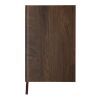 Cahier A5 imprimé bois Kavana marron foncé | sans marquage | non disponible | non disponible