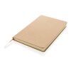 Carnet A5 à couverture rigide FSC® marron | sans marquage | non disponible | non disponible