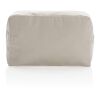 Trousse de toilette en toile recyclée non teintée Aware™ blanc | sans marquage | non disponible | non disponible | non disponible