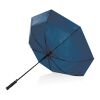 Parapluie 27" rPET bi couleur ouverture auto Impact AWARE™ bleu | sans marquage | non disponible | non disponible