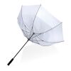 Parapluie tempête 30" en rPET 190T Impact AWARE™ blanc | sans marquage | non disponible | non disponible