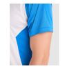 T-shirt de sport Bugatti à manches courtes unisexe Blanc-Bleu royal | L