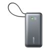 Powerbank 30W avec câble USB-C intégré Anker Nano noir