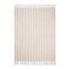 VINGA Couverture en laine GRS Lioro beige