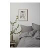 VINGA Marston Set de 4 pièces de lit en coton biologique OCS gris | sans marquage