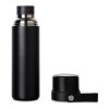 VINGA Thermos 750ml à double tasse Tono RCS noir | sans marquage | non disponible | non disponible