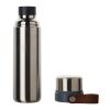 VINGA Thermos 750ml à double tasse Tono RCS acier | sans marquage | non disponible | non disponible