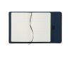 VINGA Carnet A5 en papier et PU certifié GRS Baltimore bleu marine