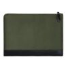 VINGA Pochette ordinateur 16" en polyester RCS Marlow vert-noir