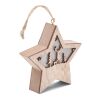Suspension étoile MDF avec led bois | sans marquage | non disponible | non disponible