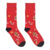 Paire de chaussettes de Noël L rouge | sans marquage | non disponible | non disponible | non disponible