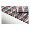 Nappe à carreaux en coton. multicolore