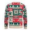 Pull de Noël tricoté S-M beige