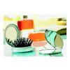 Brosse/miroir pliable argent | sans marquage | non disponible | non disponible