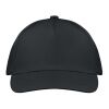Casquette baseball 5 pans noir | sans marquage | non disponible | non disponible | non disponible