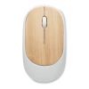 Souris sans fil en bambou blanc | sans marquage | non disponible | non disponible