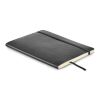 Carnet A5 couverture en PU noir | sans marquage | non disponible | non disponible | non disponible