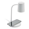 Lampe haut-parleur & chargeur blanc | sans marquage | non disponible | non disponible