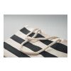 Sac de plage en coton 220 gr/m² noir | sans marquage | non disponible | non disponible | non disponible