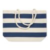 Sac de plage en coton 220 gr/m² bleu | sans marquage | non disponible | non disponible | non disponible