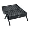 Barbecue portable avec cheminée noir | sans marquage | non disponible | non disponible