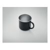 Tasse en acier inox recyclé noir | sans marquage | non disponible | non disponible | non disponible