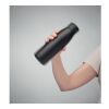 Bouteille isotherme 400ml noir | sans marquage | non disponible | non disponible | non disponible