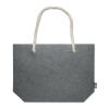 Sac de plage en feutre RPET gris | sans marquage | non disponible | non disponible | non disponible