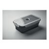 Lunchbox en silicone pliable noir | sans marquage | non disponible | non disponible | non disponible