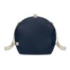 Sac de sport coton recyclé Marine foncé