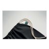 Sac à cordon Fairtrade 180gr noir | sans marquage | non disponible | non disponible | non disponible