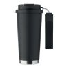 Gobelet double paroi 500ml noir | sans marquage | non disponible | non disponible | non disponible
