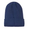 Bonnet tricoté avec revers bleu | sans marquage | non disponible | non disponible | non disponible