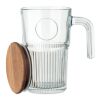 Mug en verre 450ml transparent | sans marquage | non disponible | non disponible
