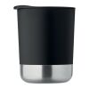 Mug simple paroi 300ml noir | sans marquage | non disponible | non disponible