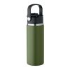Bouteille double paroi 500 ml Vert foncé | sans marquage | non disponible | non disponible | non disponible